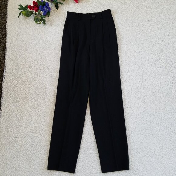 Escada Black Pants Women's 34 - Picture 4 of 4